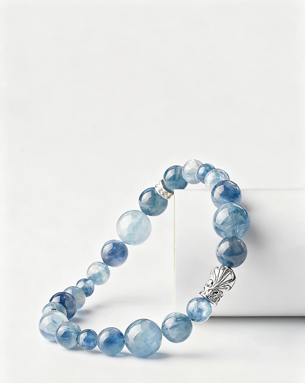 Azure Ocean Blue Crystal Bracelet