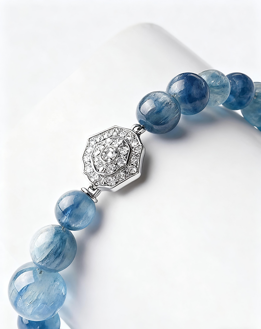Azure Ocean Blue Crystal Bracelet
