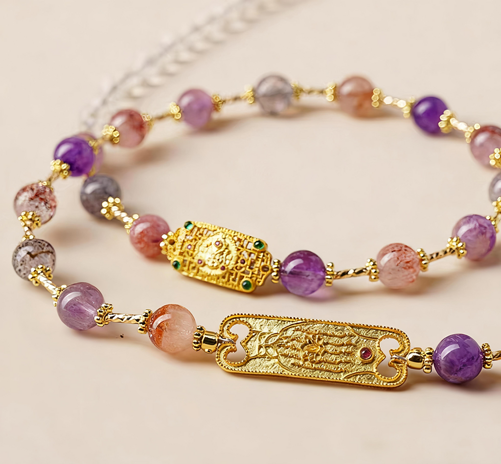 Prosperity Light Luxury Natural Crystal Bracelet